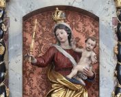Foto des Marienaltars in der Bodnegger Pfarrkirche