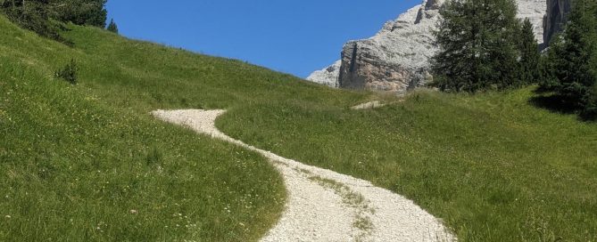 Wanderweg in den Bergen