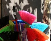 Bunte Besen