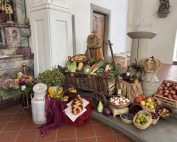 Erntedankaltar in der Pfarrkirche in Bodnegg